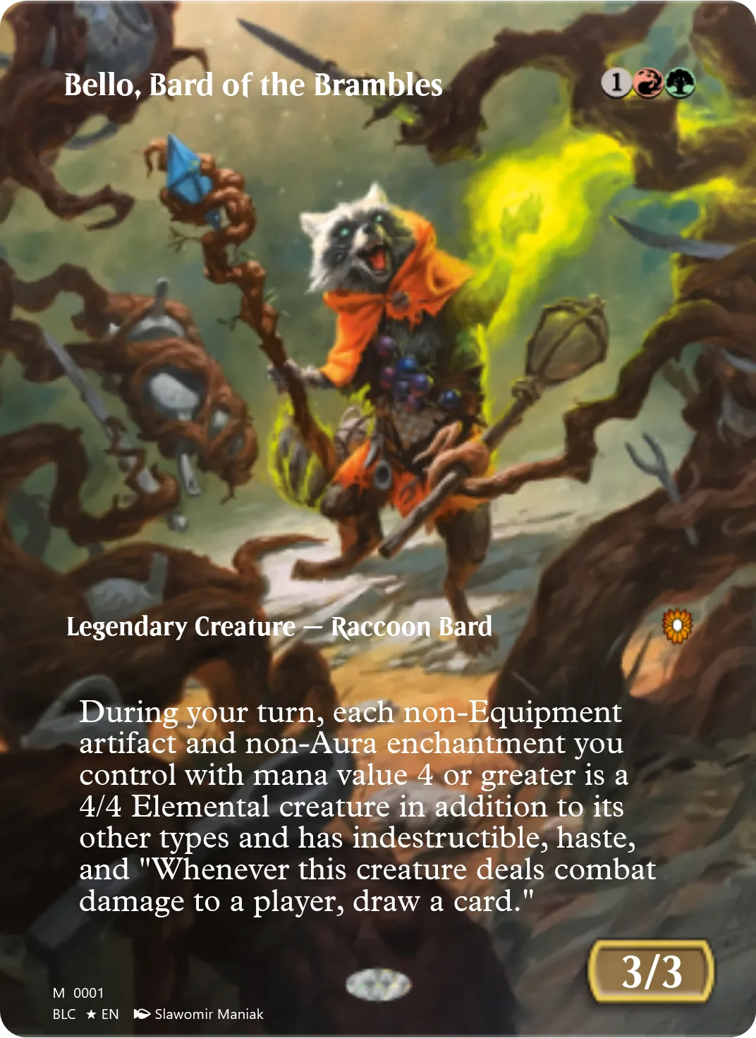 Bello, Bard of the Brambles