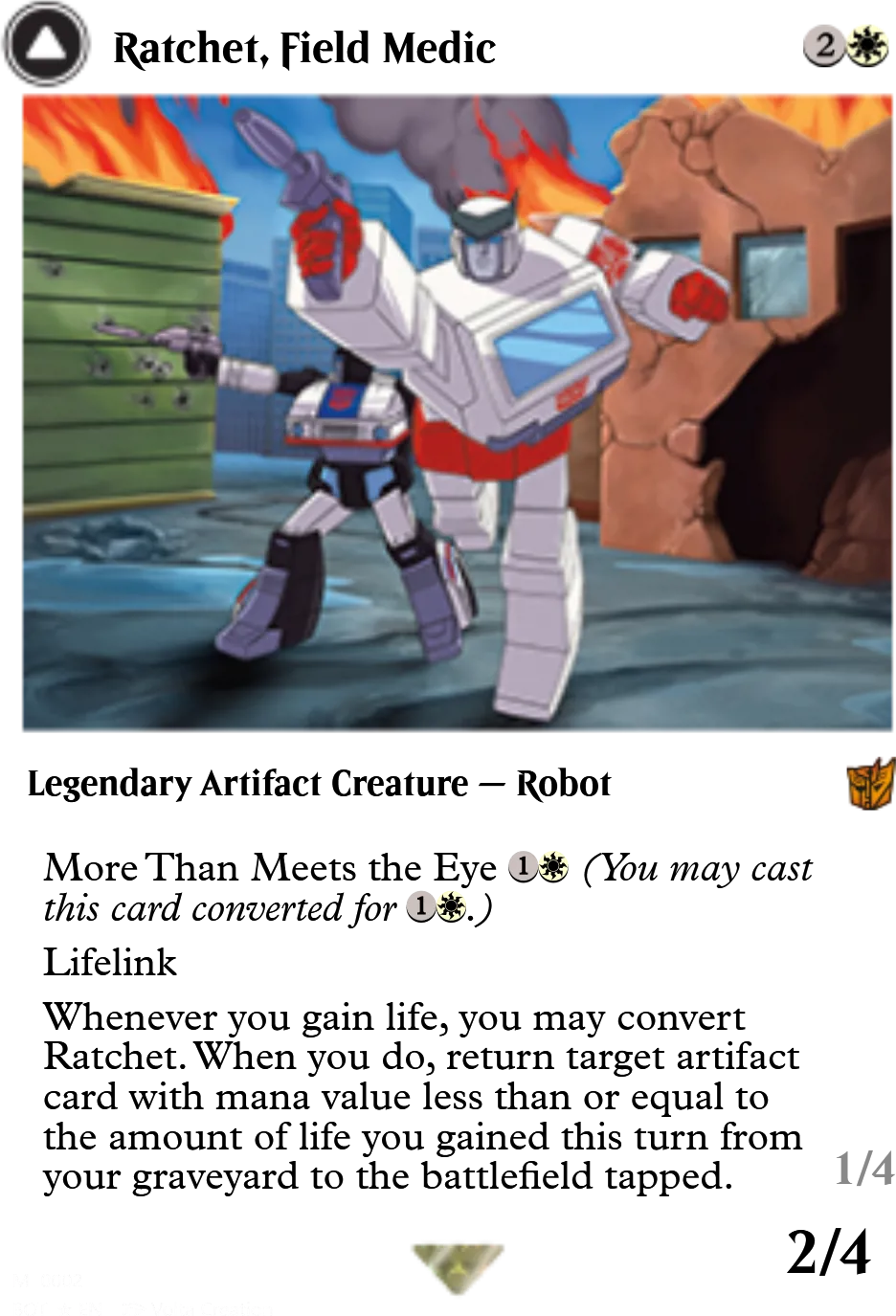 Ratchet, Field Medic