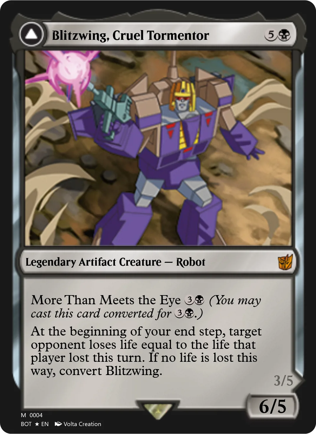 Blitzwing, Cruel Tormentor