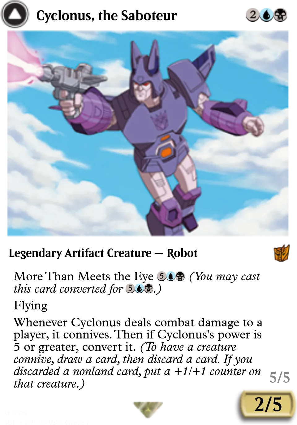 Cyclonus, the Saboteur