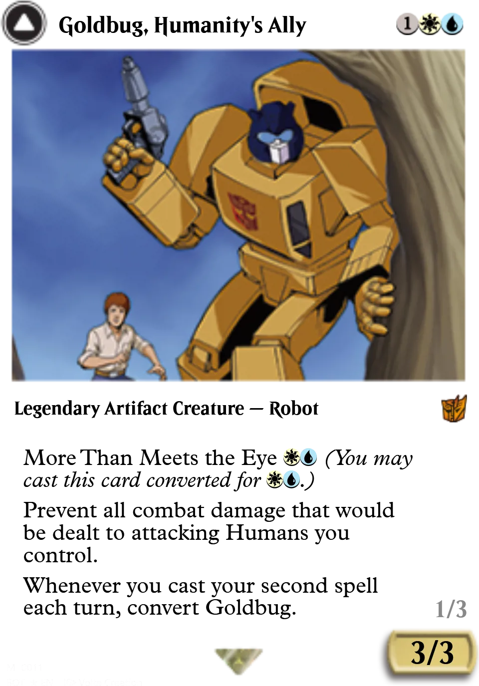 Goldbug, Humanity's Ally
