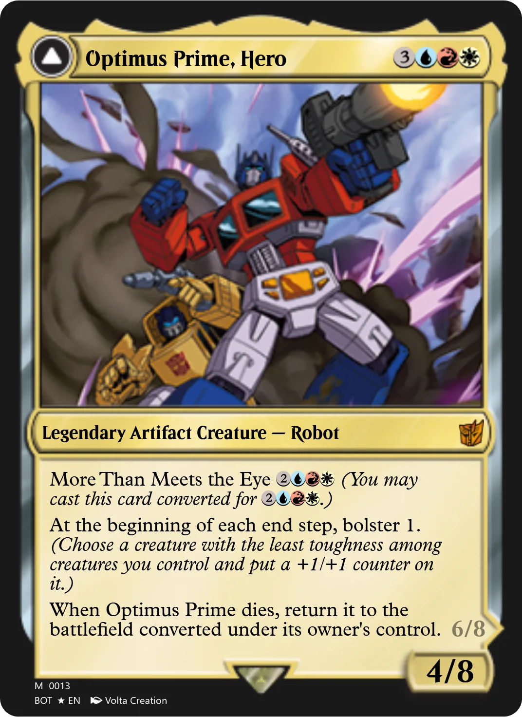 Optimus Prime, Hero