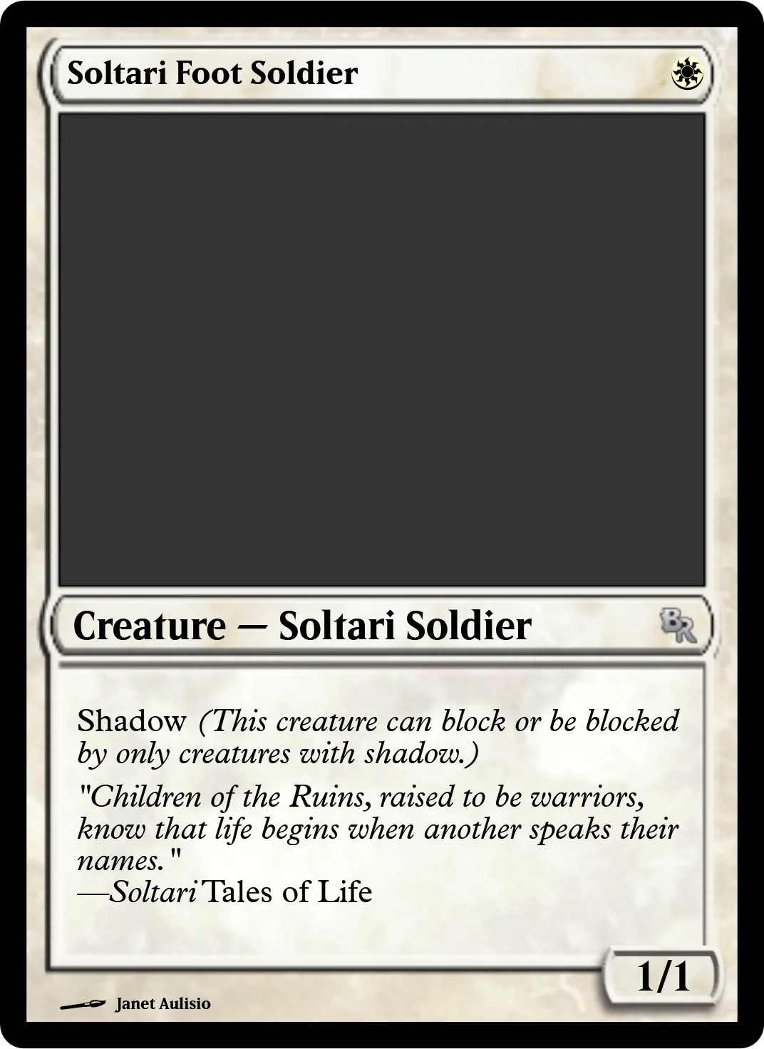 Soltari Foot Soldier