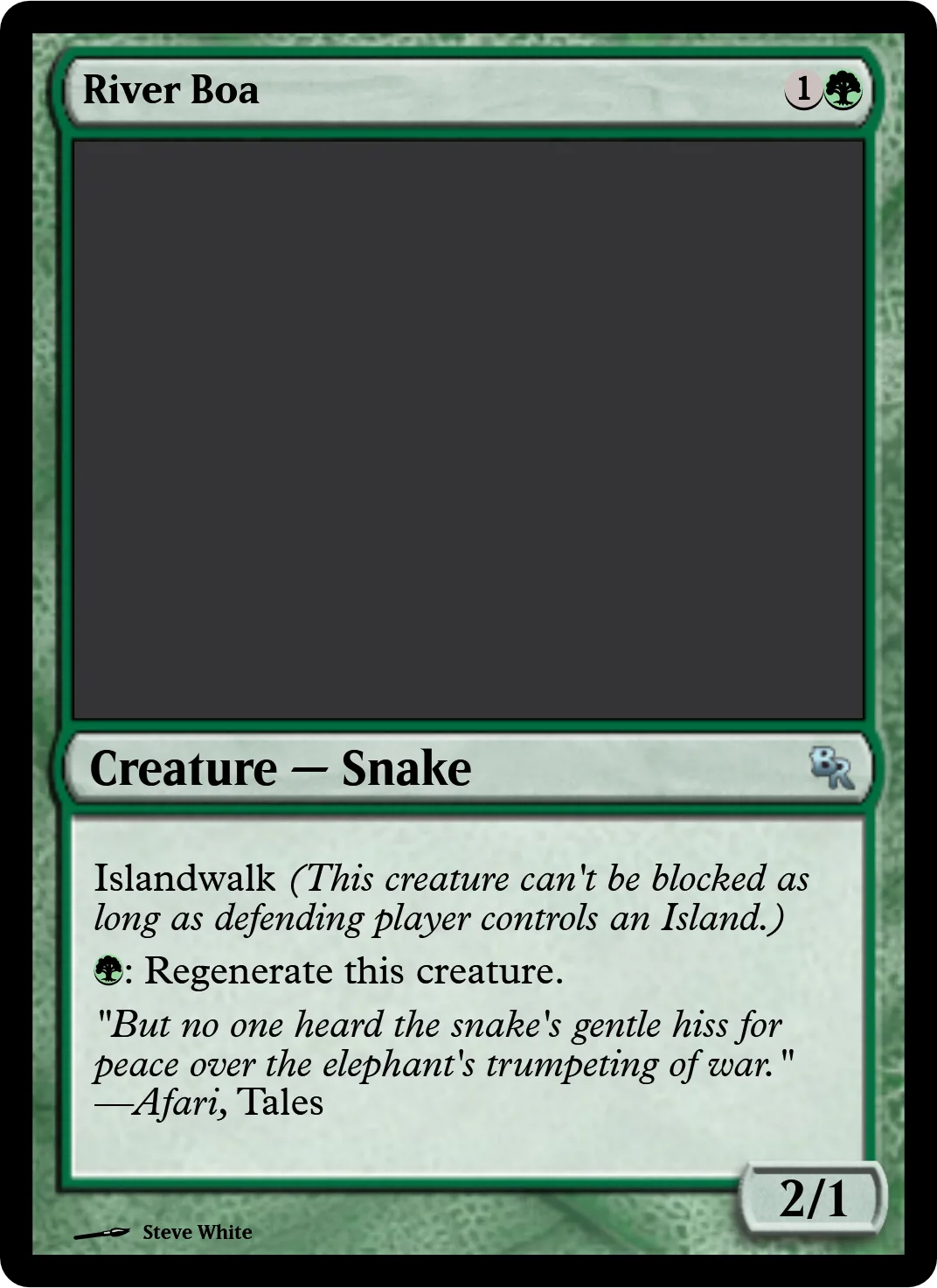 River Boa