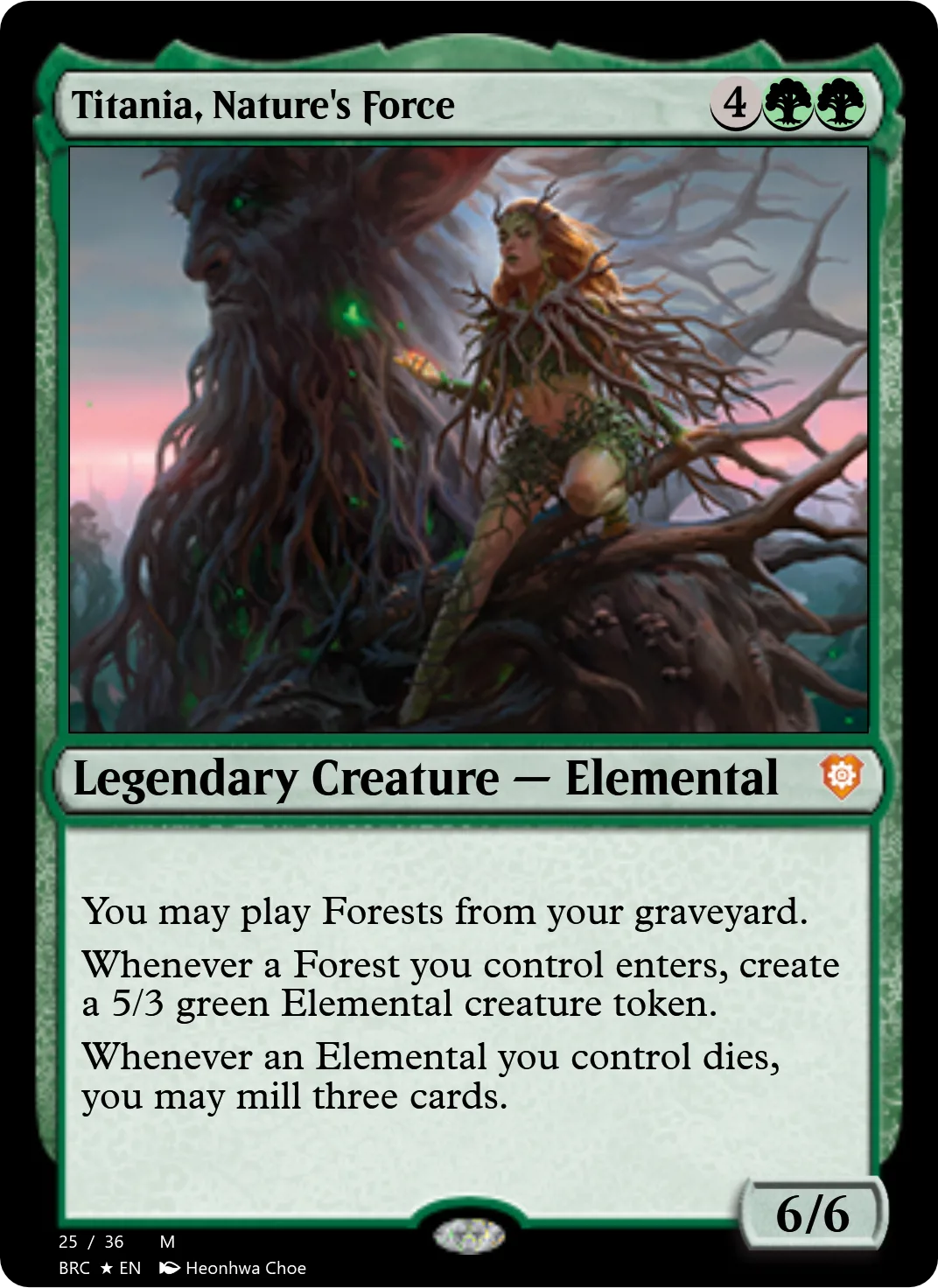 Titania, Nature's Force