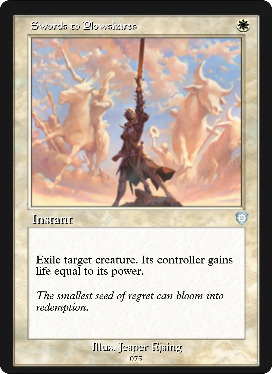 Swords to Plowshares