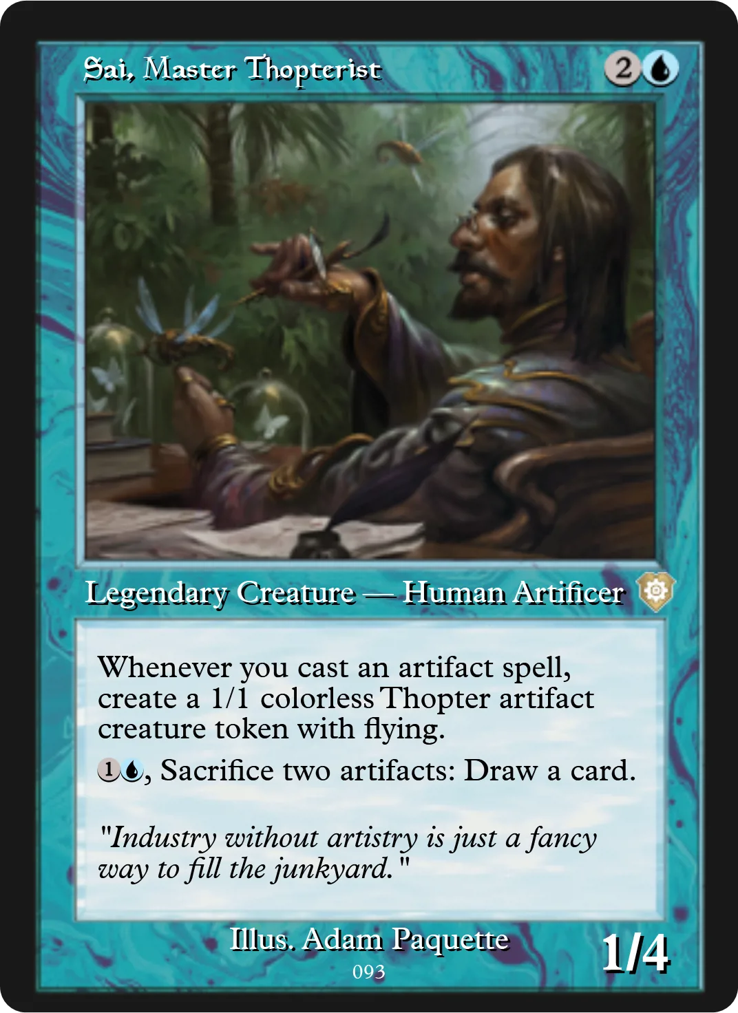 Sai, Master Thopterist