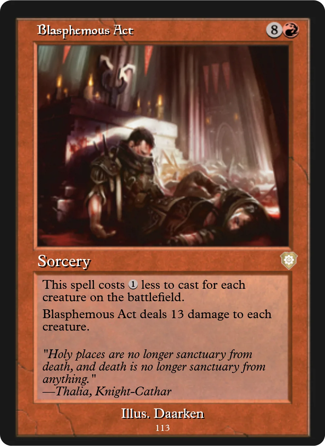 Blasphemous Act