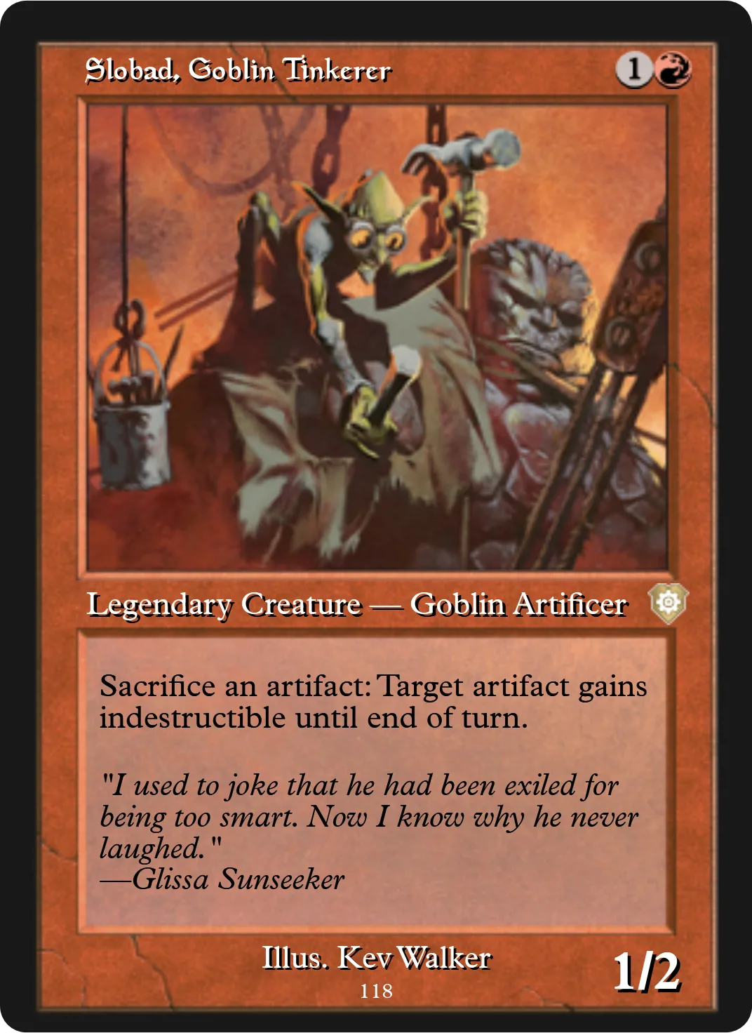 Slobad, Goblin Tinkerer
