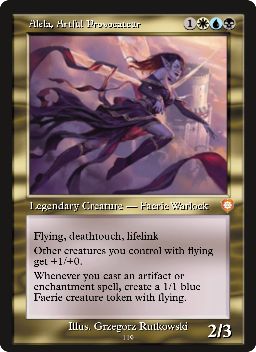 Alela, Artful Provocateur