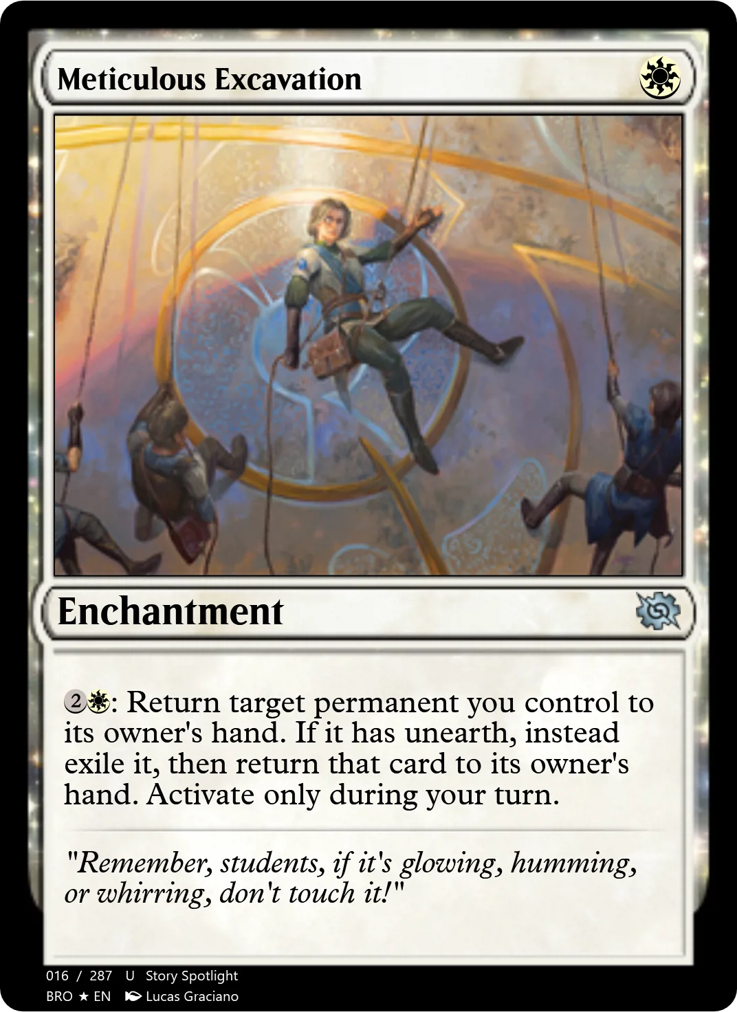 Meticulous Excavation