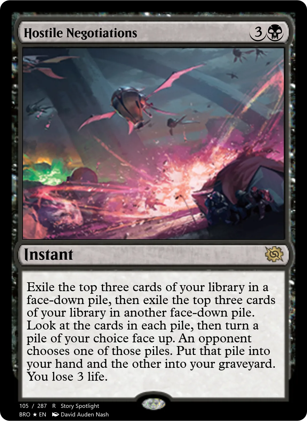 Hostile Negotiations