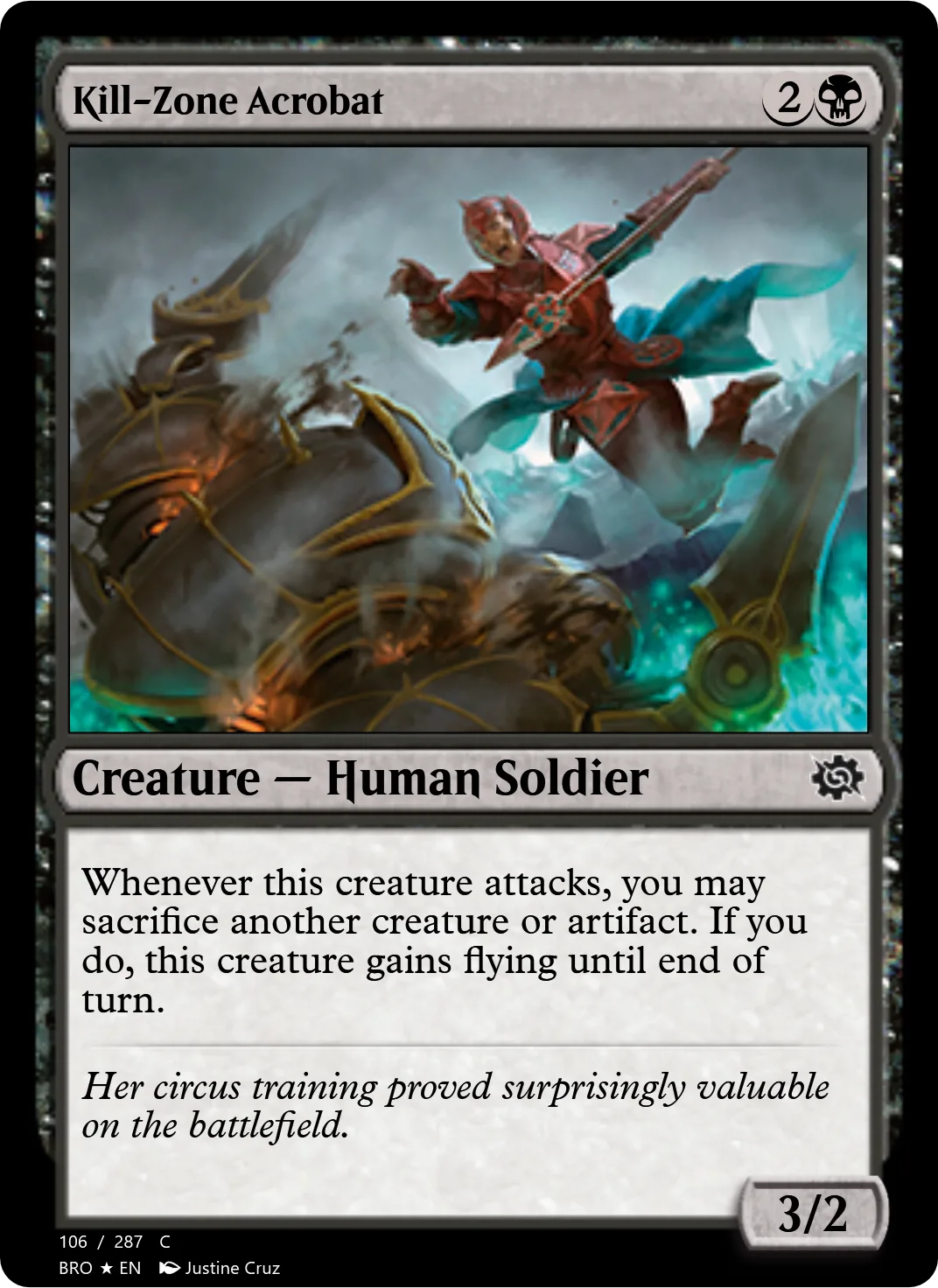 Kill-Zone Acrobat