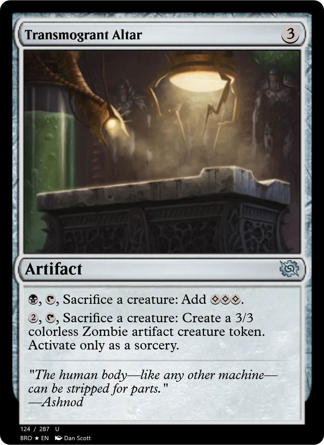 Transmogrant Altar