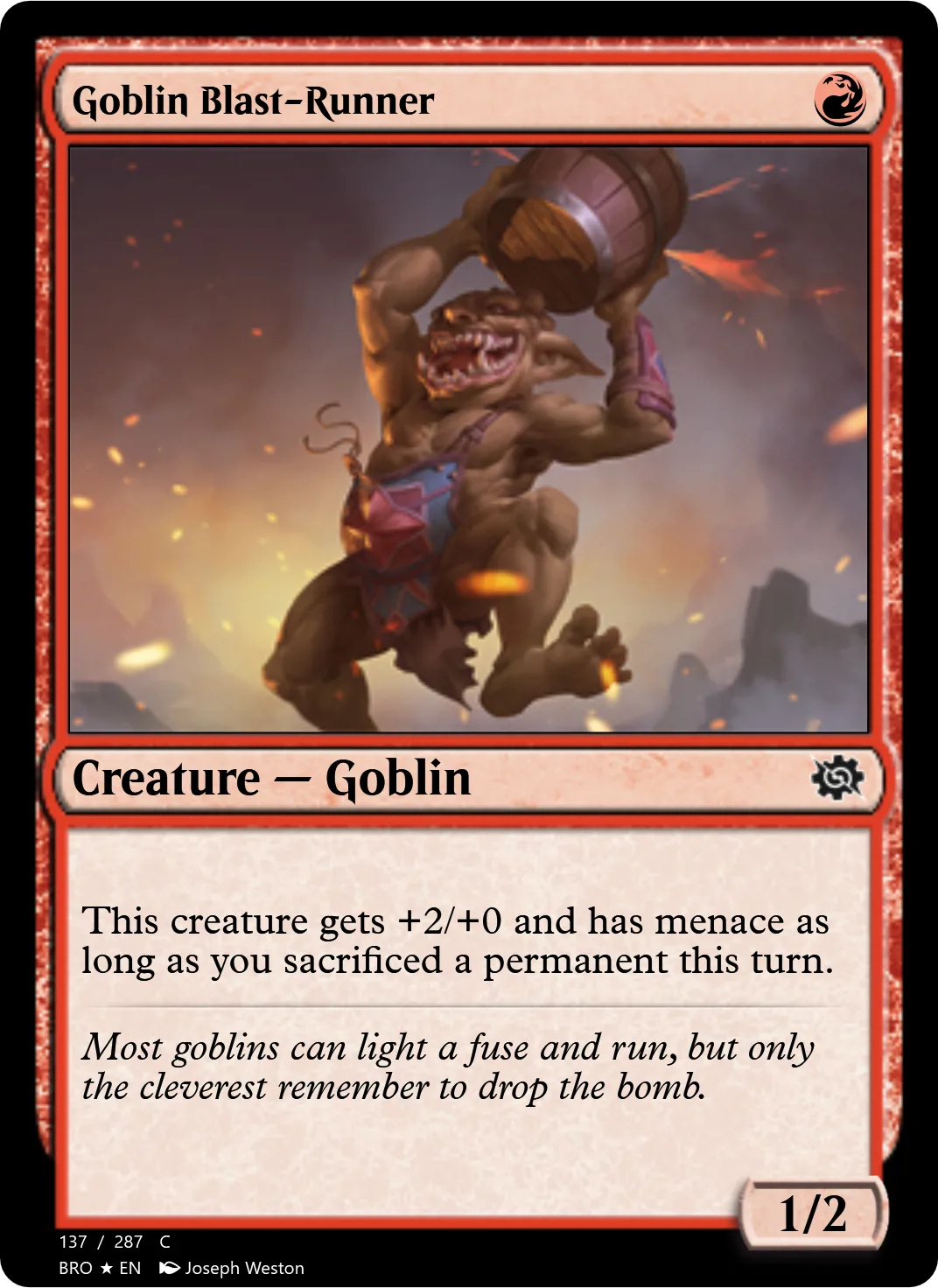 Goblin Blast-Runner
