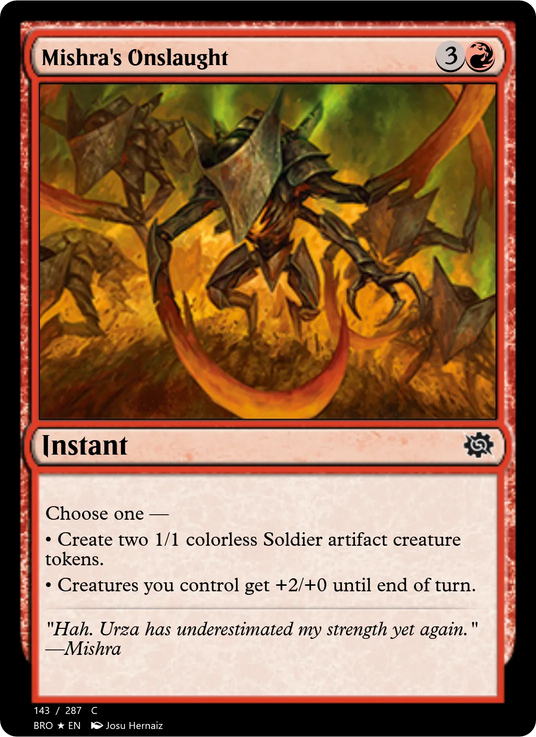 Mishra's Onslaught