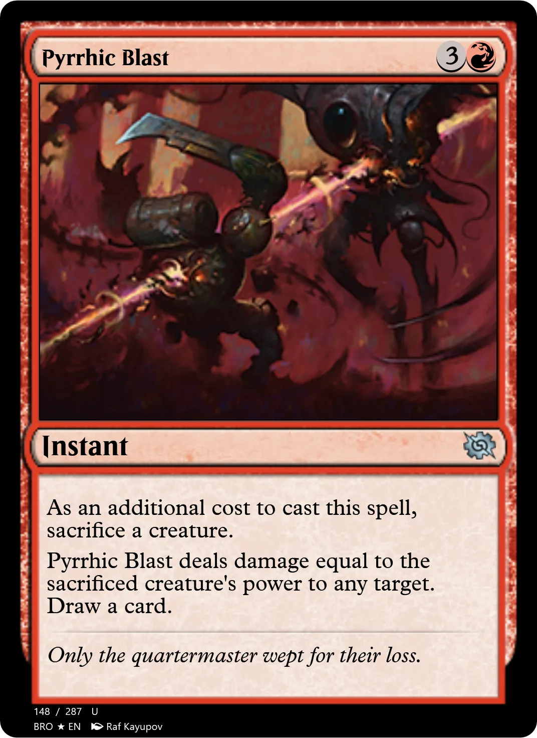 Pyrrhic Blast