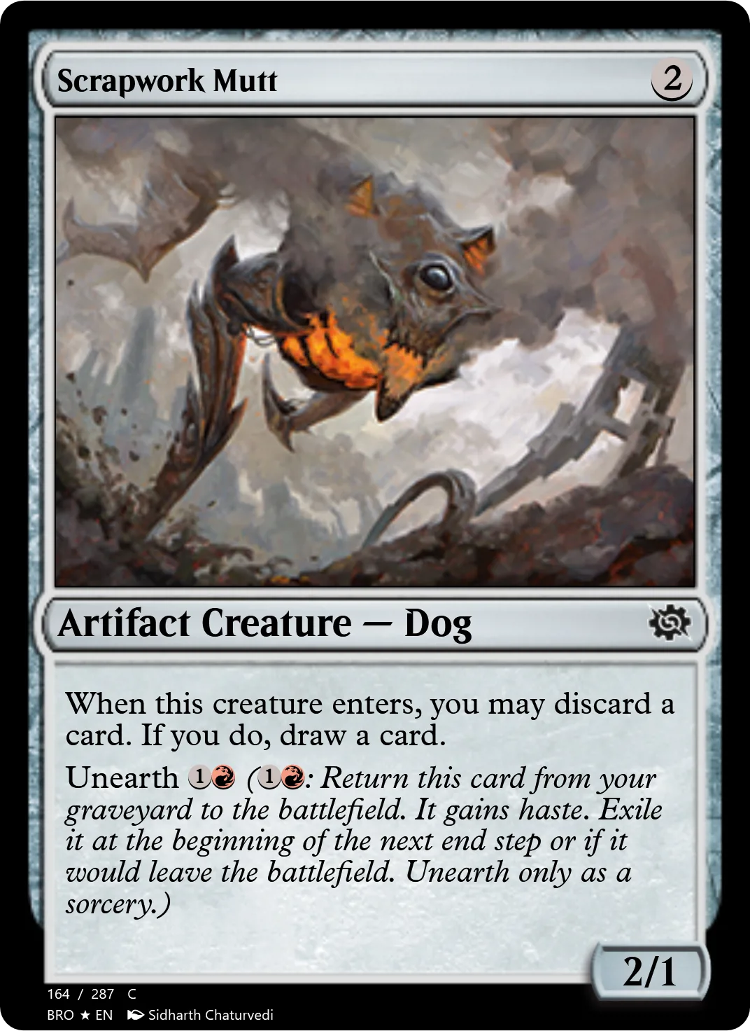 Scrapwork Mutt