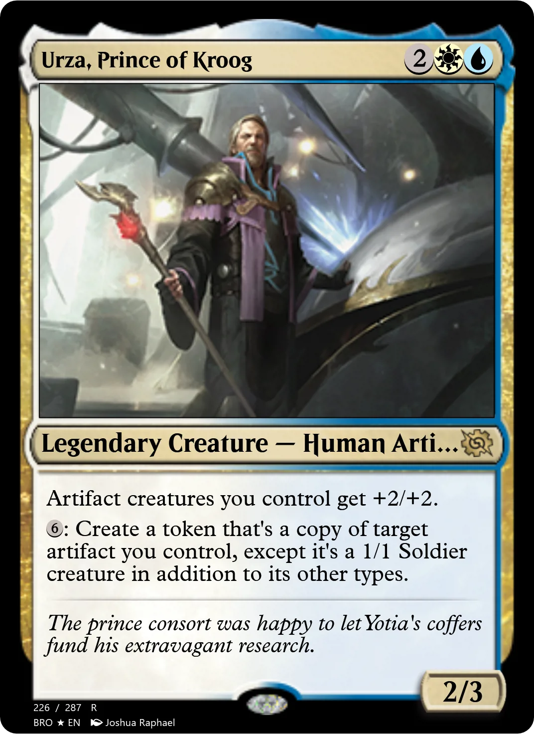 Urza, Prince of Kroog