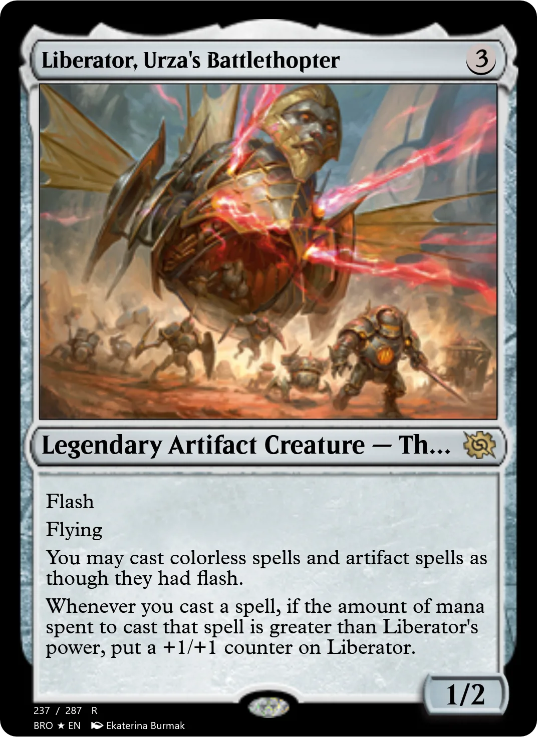 Liberator, Urza's Battlethopter