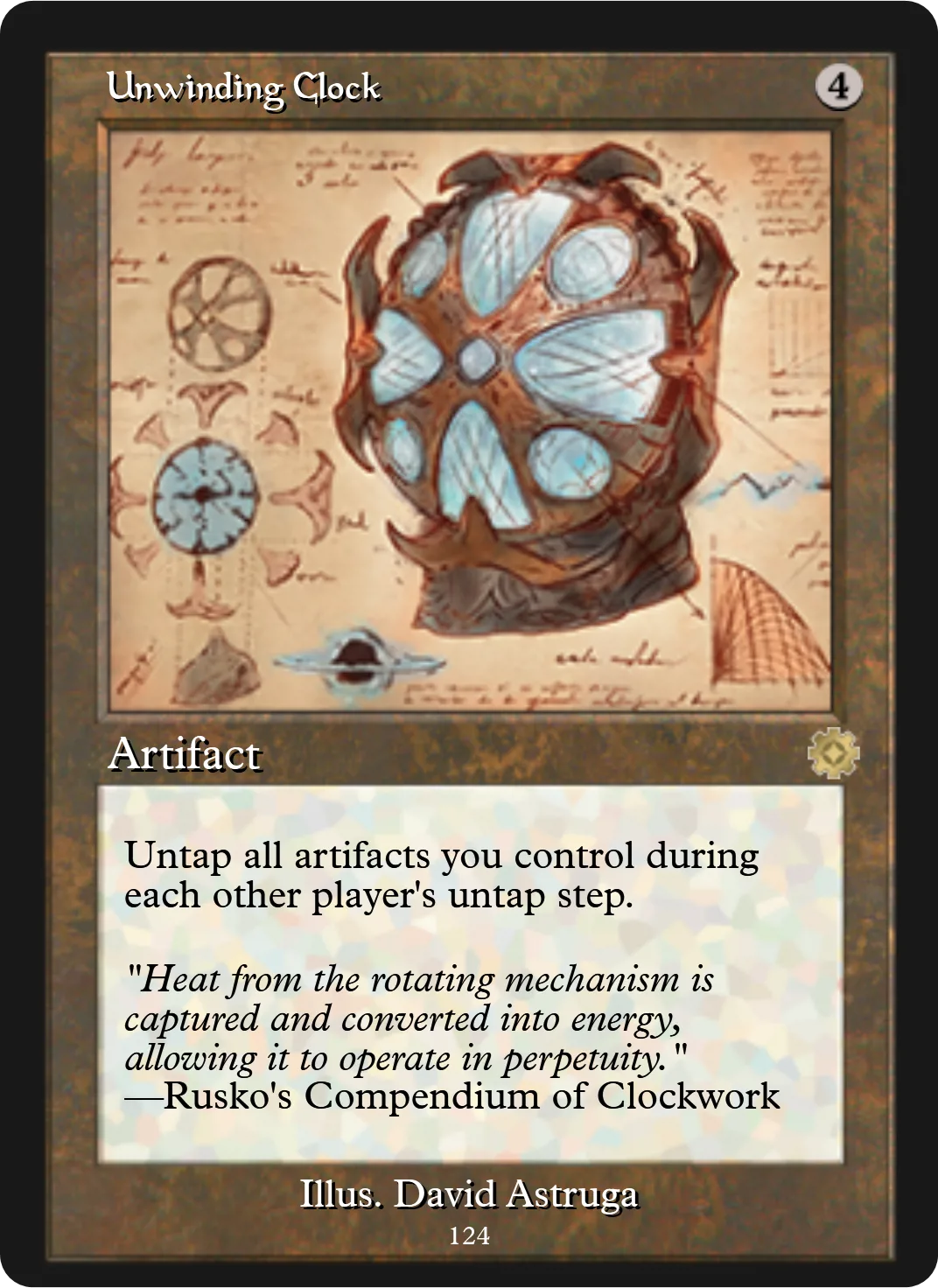 Unwinding Clock