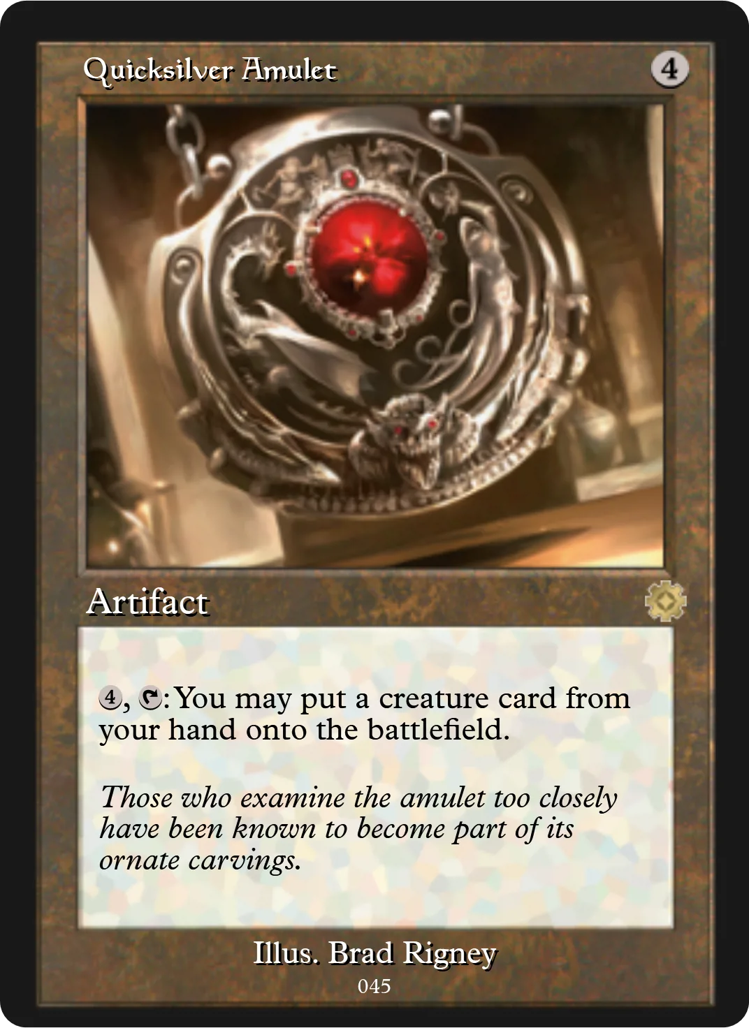 Quicksilver Amulet