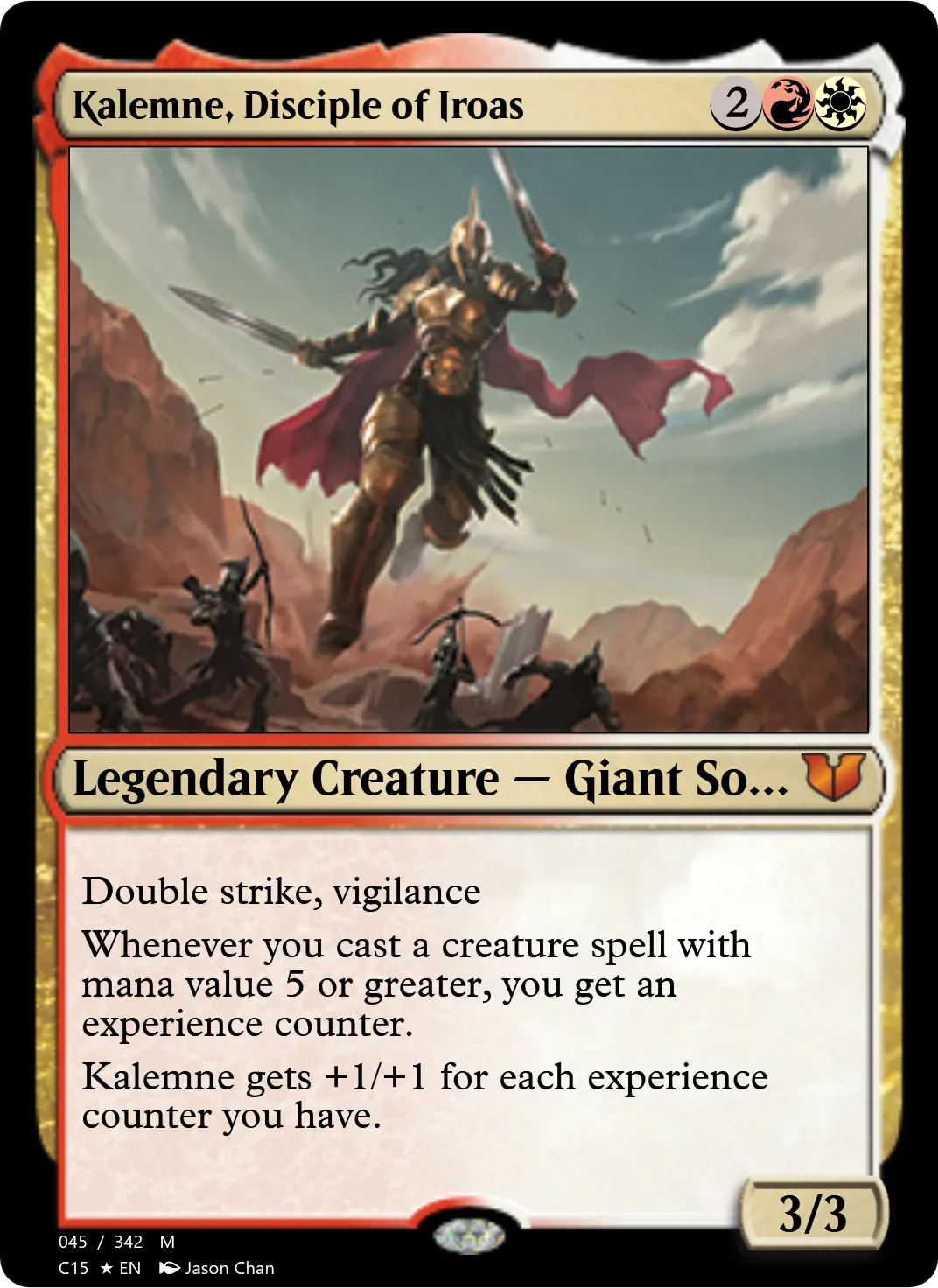Kalemne, Disciple of Iroas