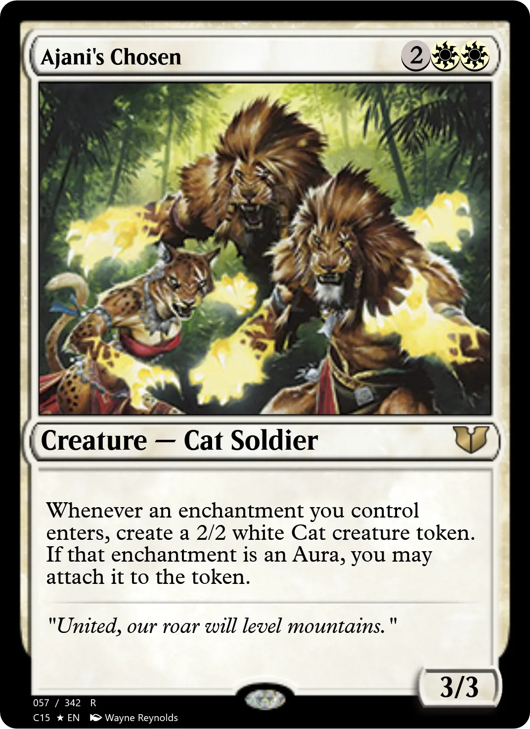 Ajani's Chosen