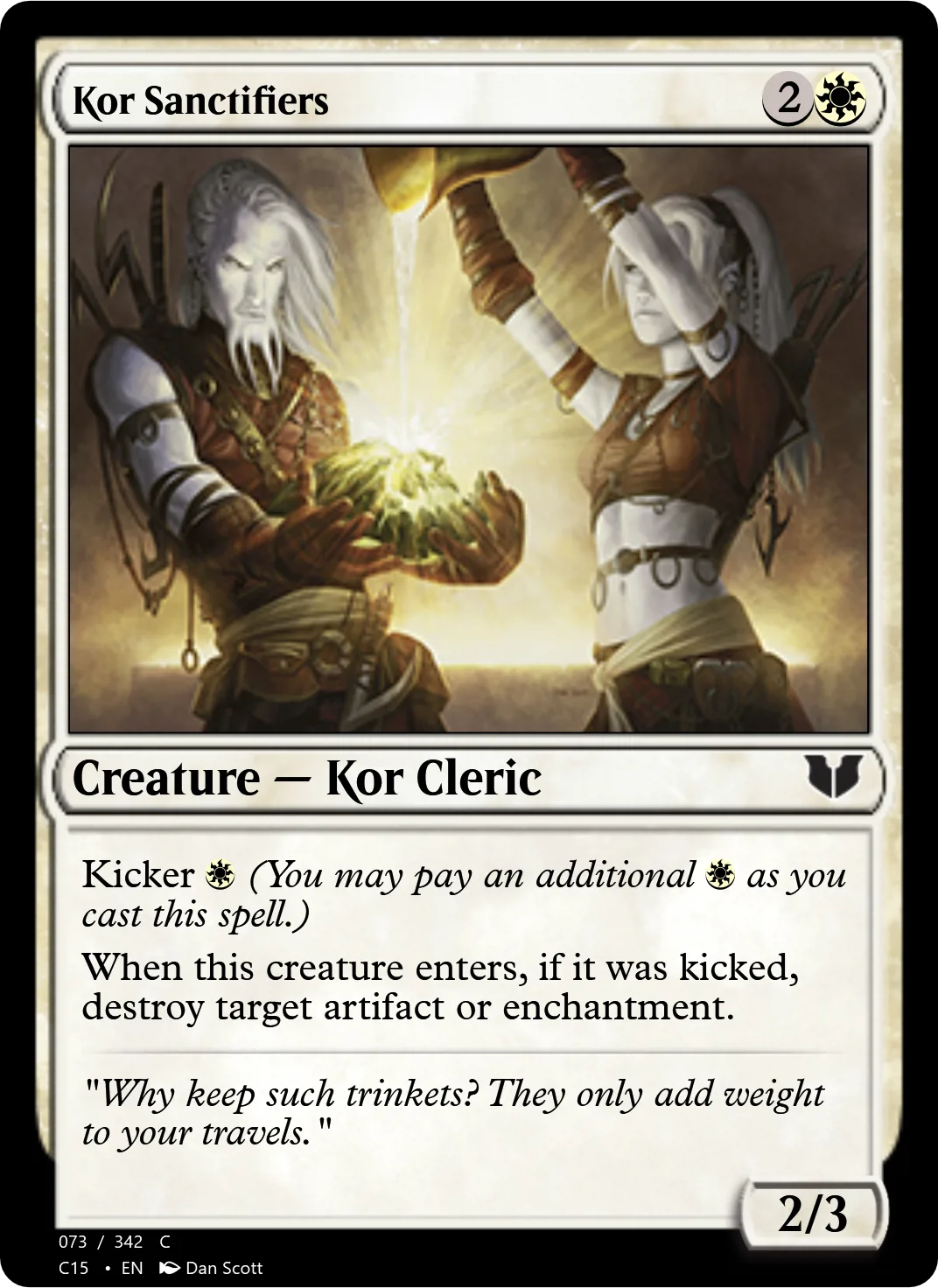 Kor Sanctifiers