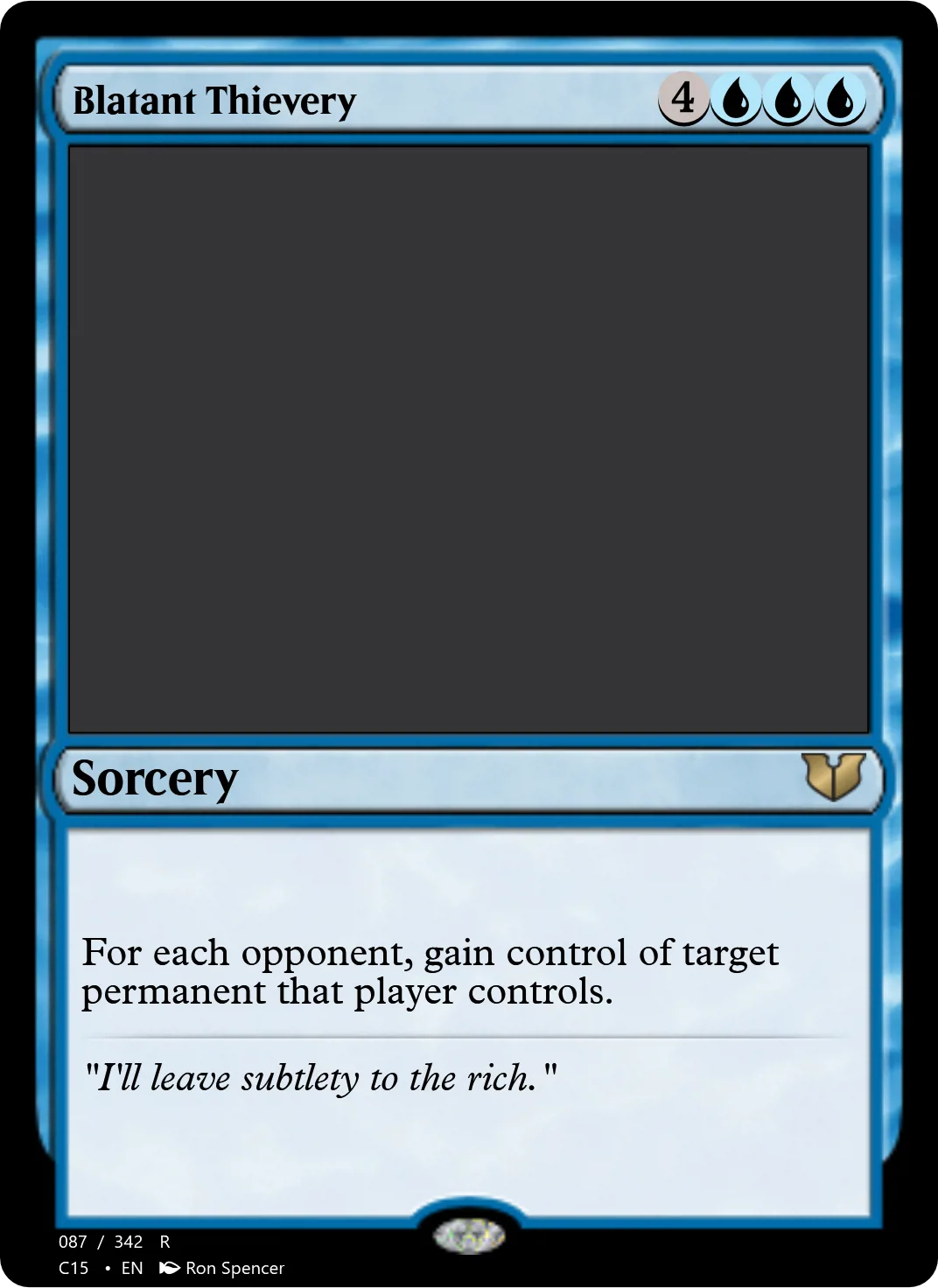 Blatant Thievery