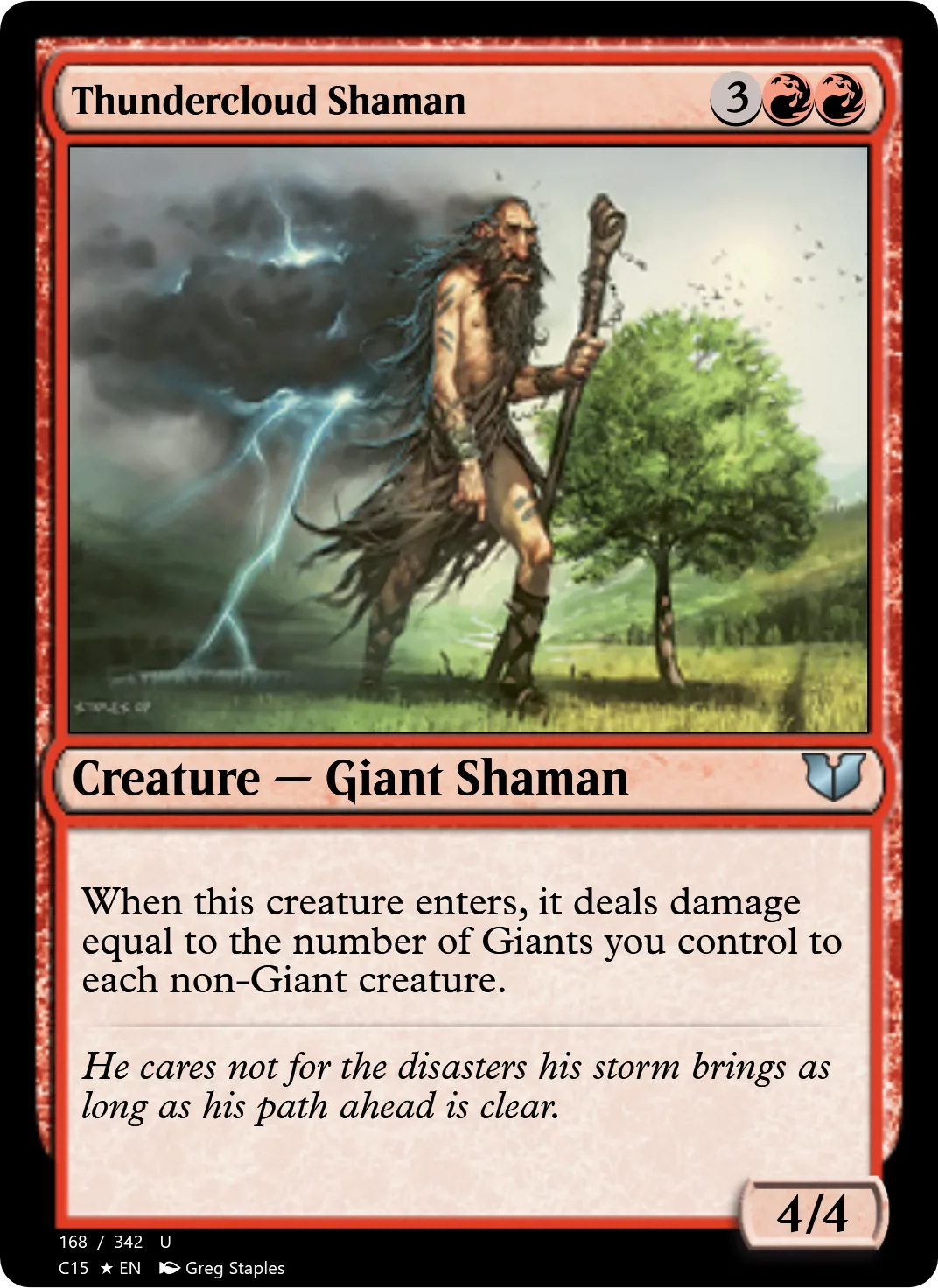 Thundercloud Shaman