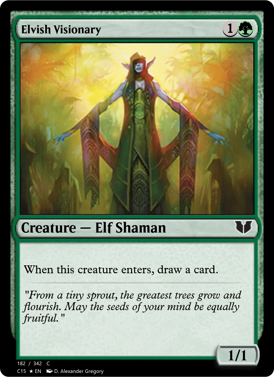 Elvish Visionary