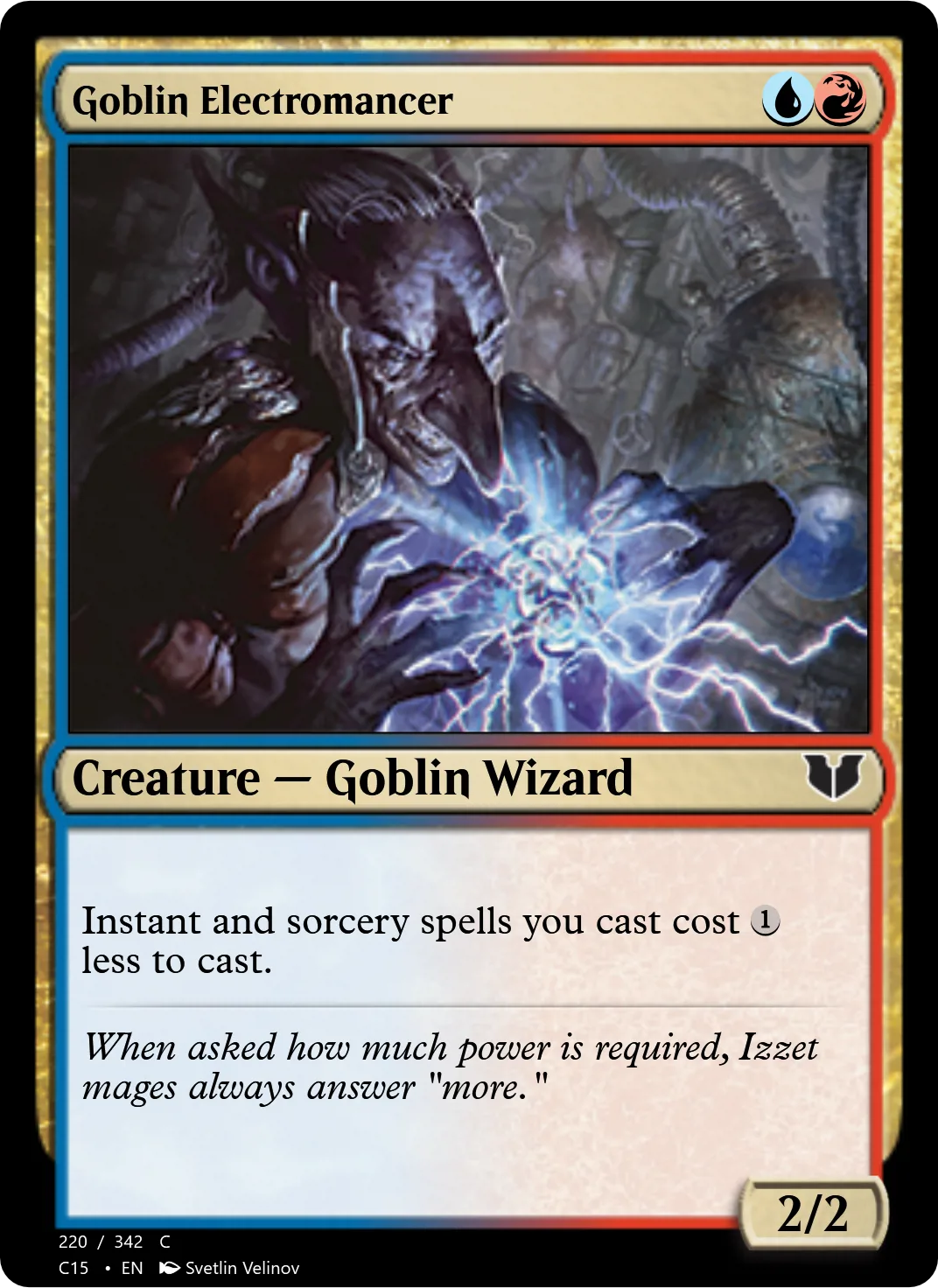 Goblin Electromancer