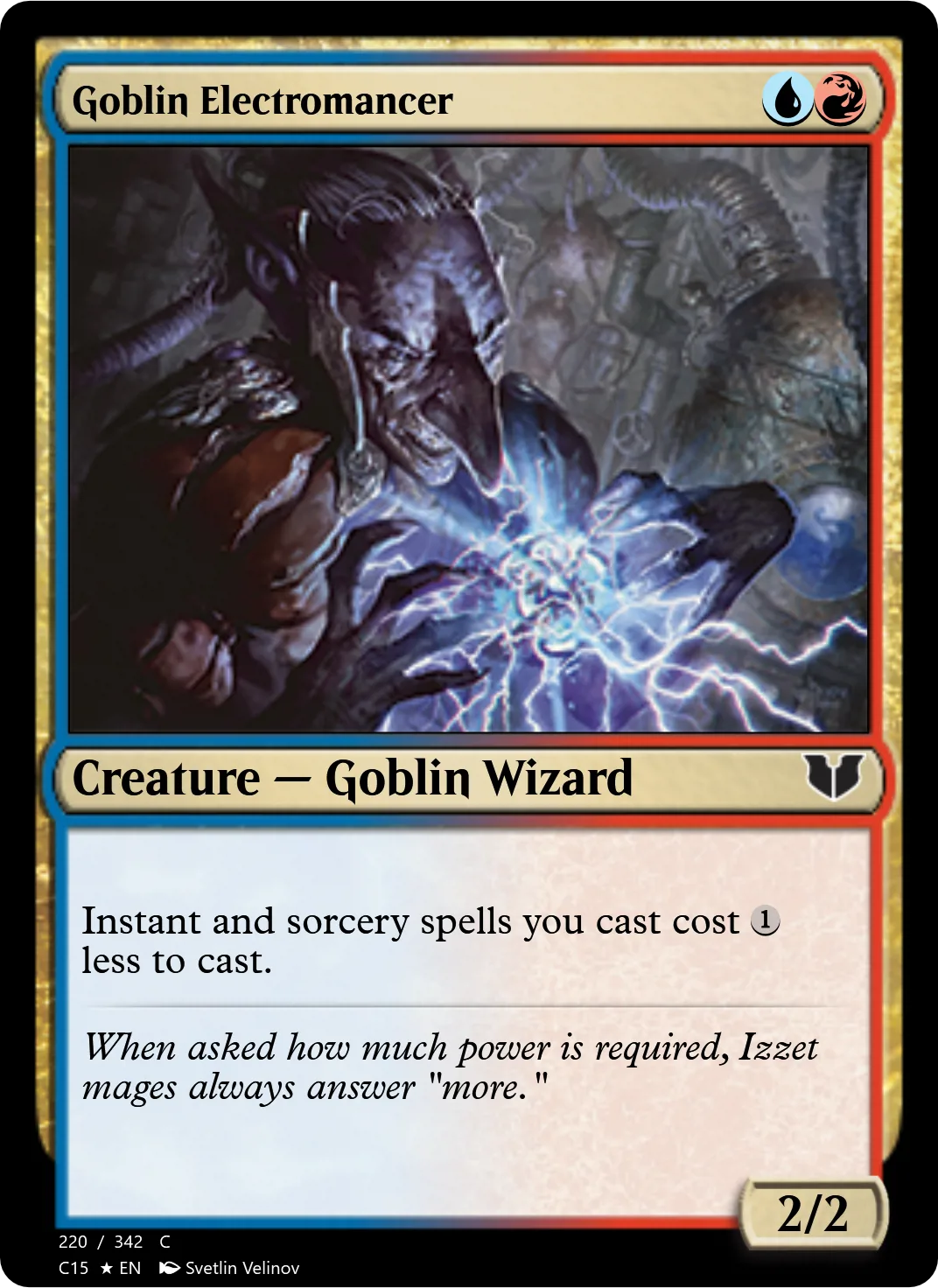 Goblin Electromancer