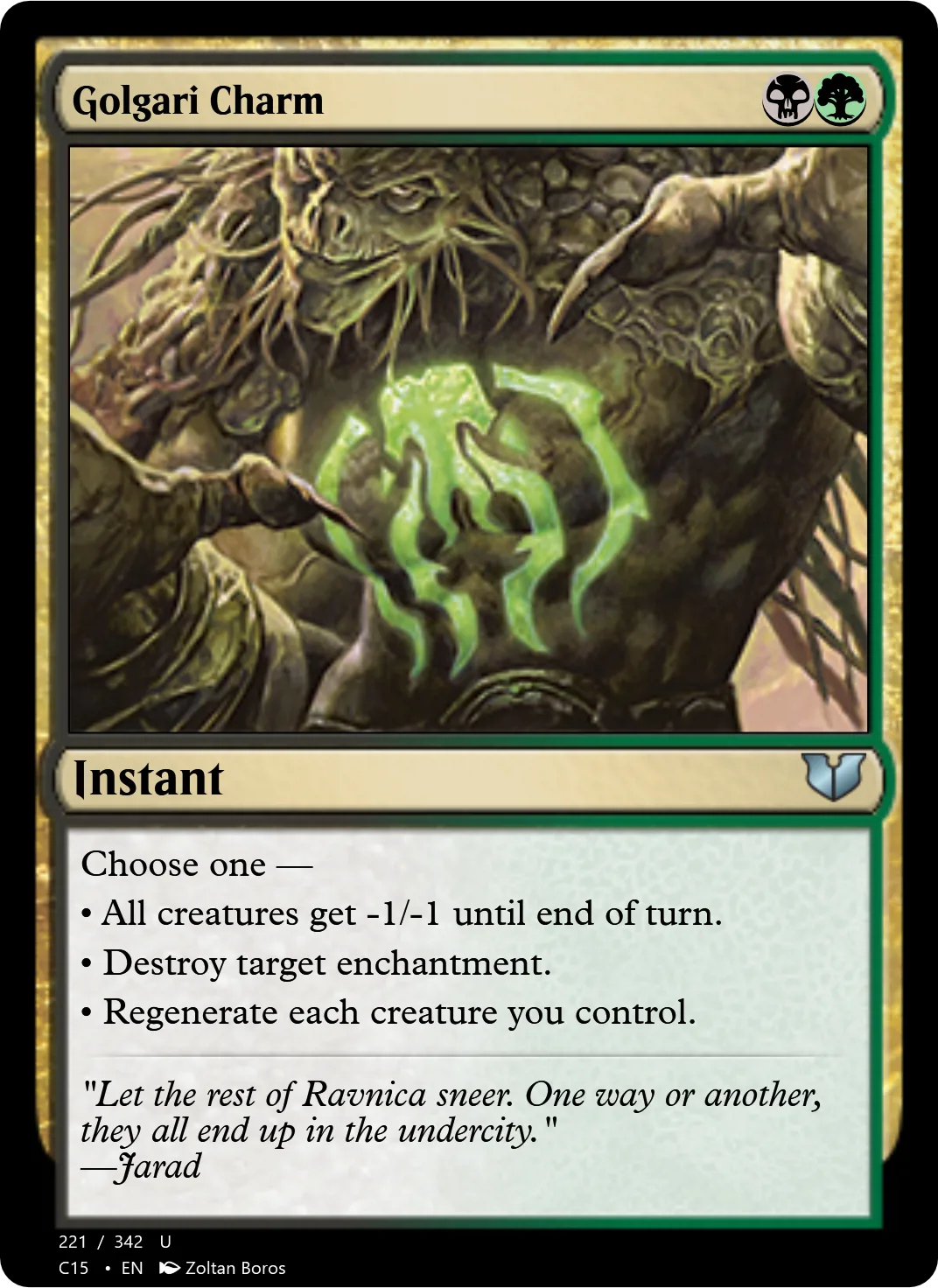 Golgari Charm
