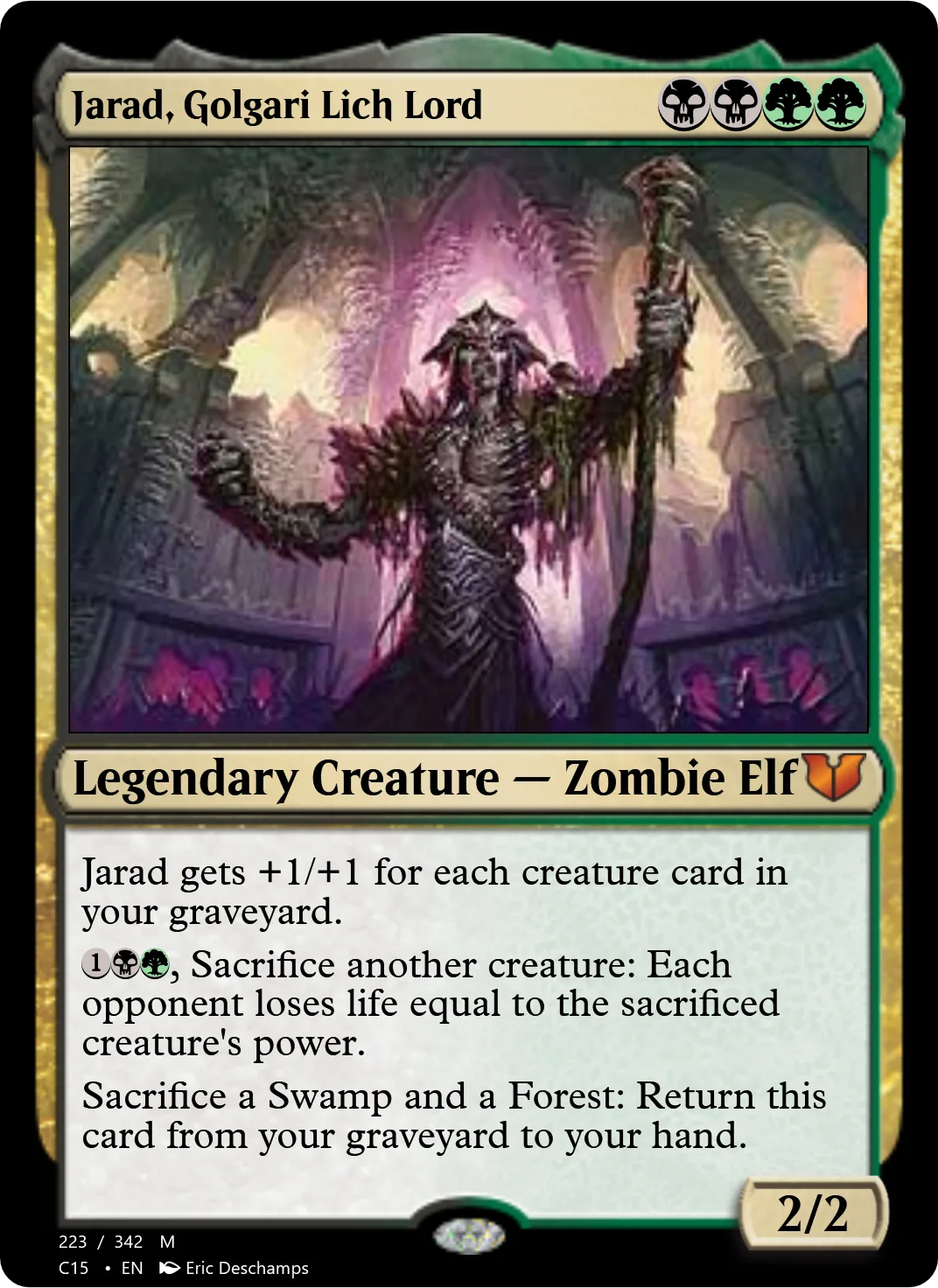 Jarad, Golgari Lich Lord