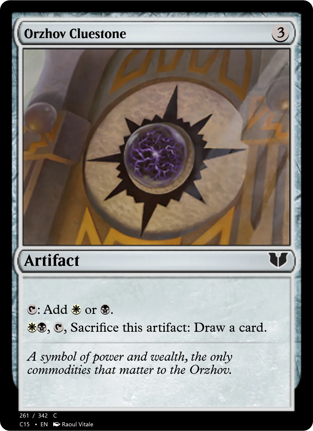 Orzhov Cluestone
