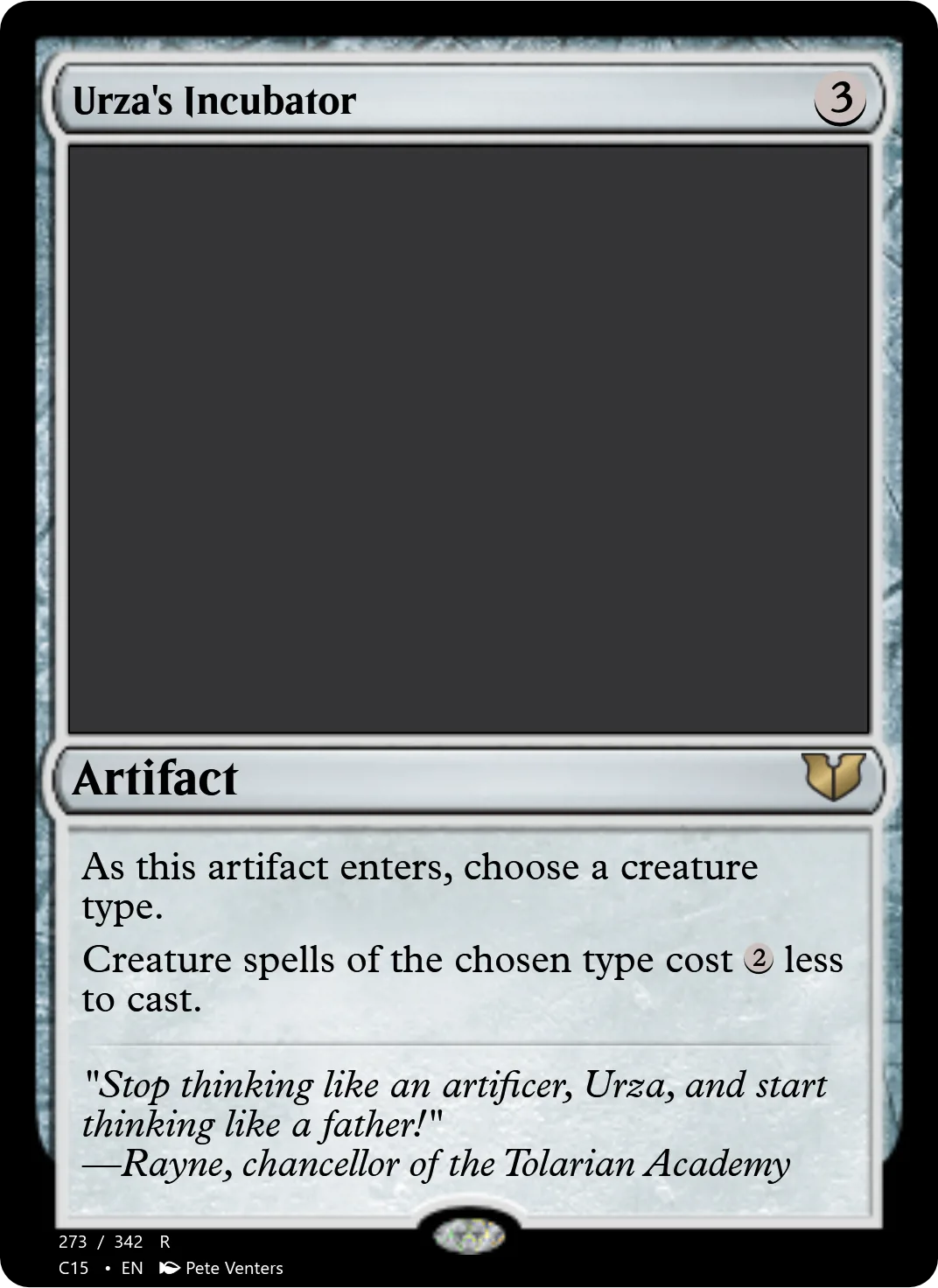 Urza's Incubator