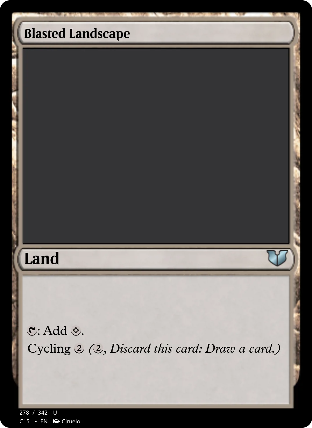 Blasted Landscape