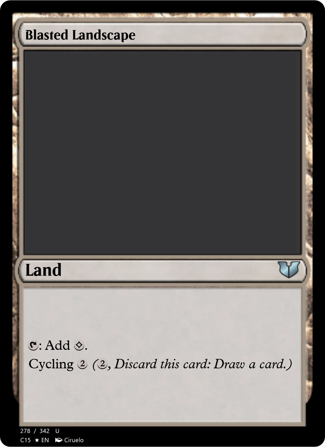 Blasted Landscape