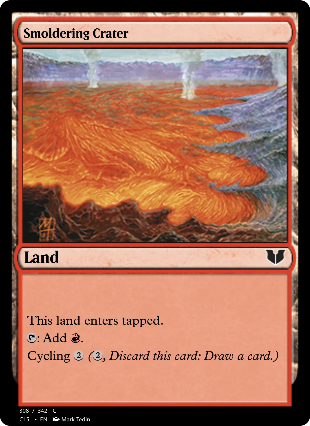 Smoldering Crater