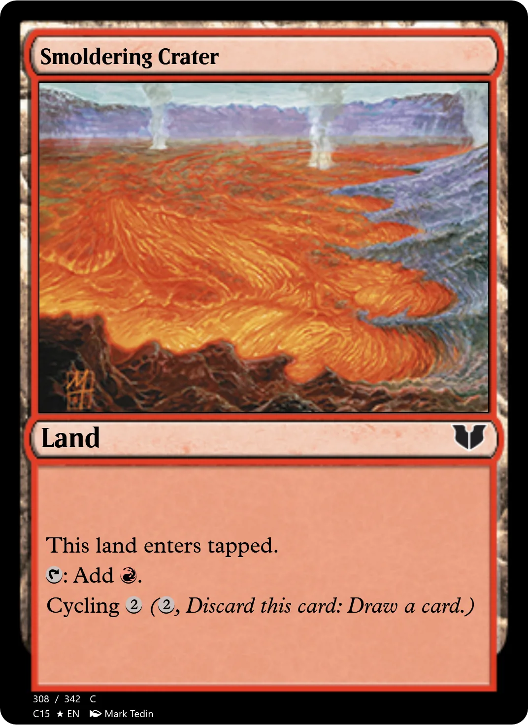 Smoldering Crater