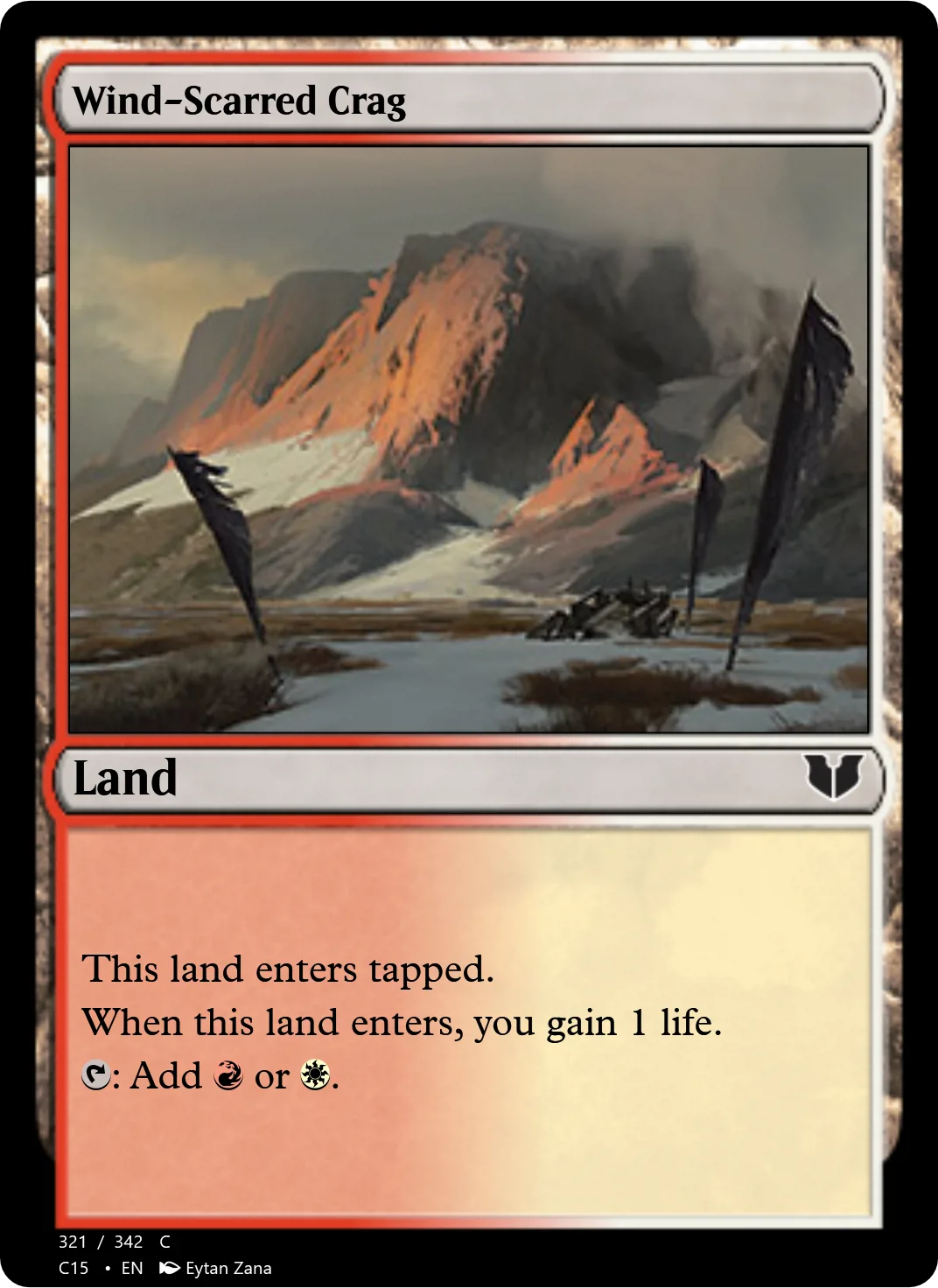 Wind-Scarred Crag