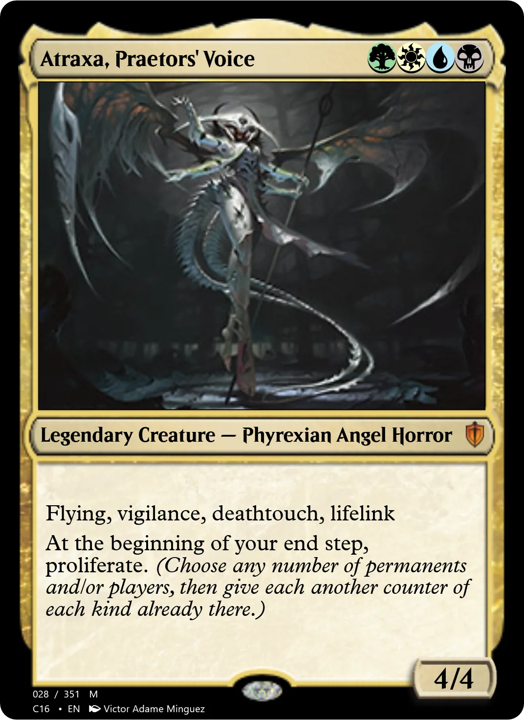 Atraxa, Praetors' Voice