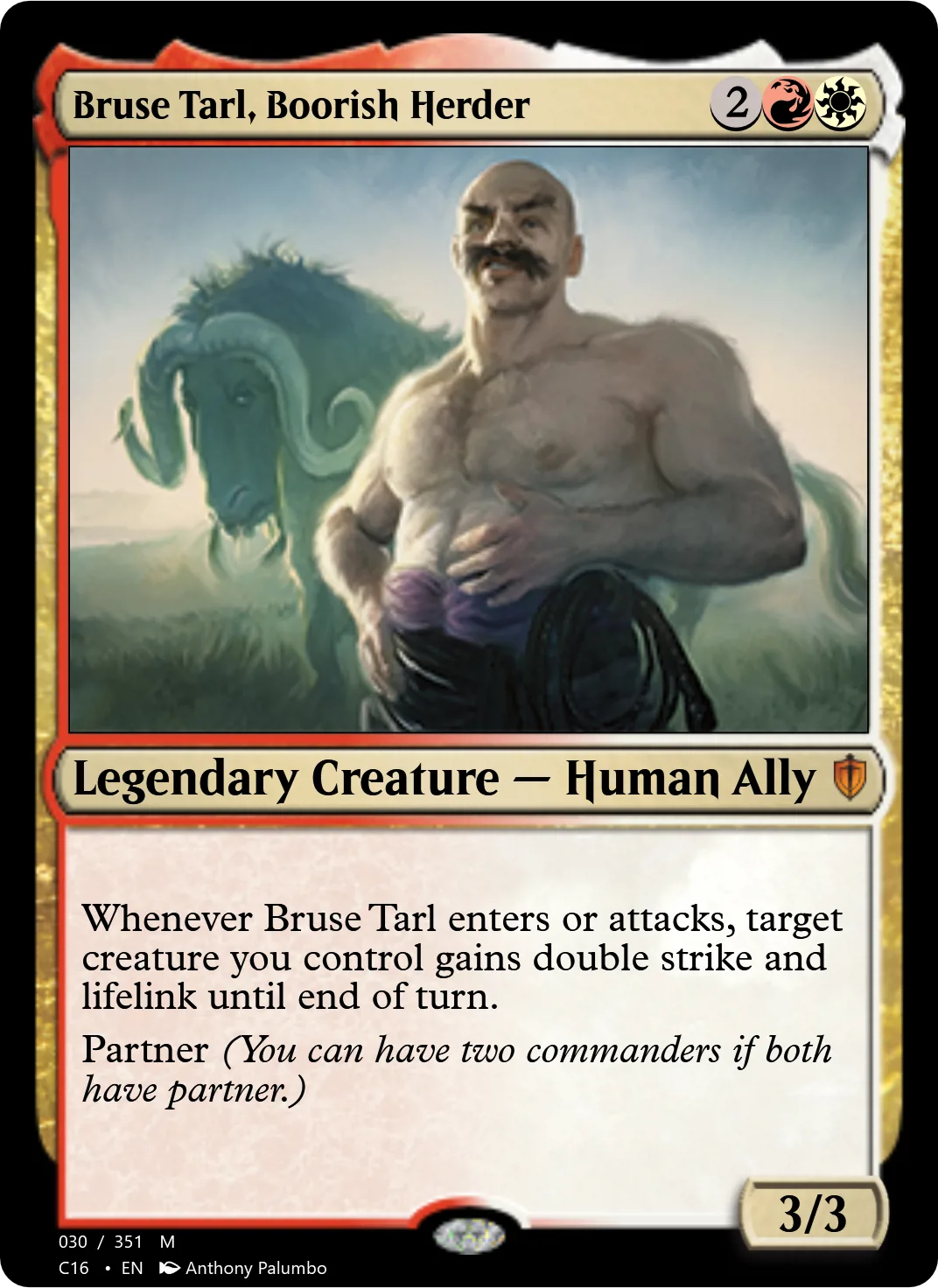 Bruse Tarl, Boorish Herder