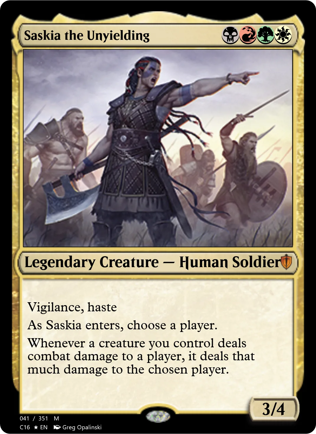 Saskia the Unyielding