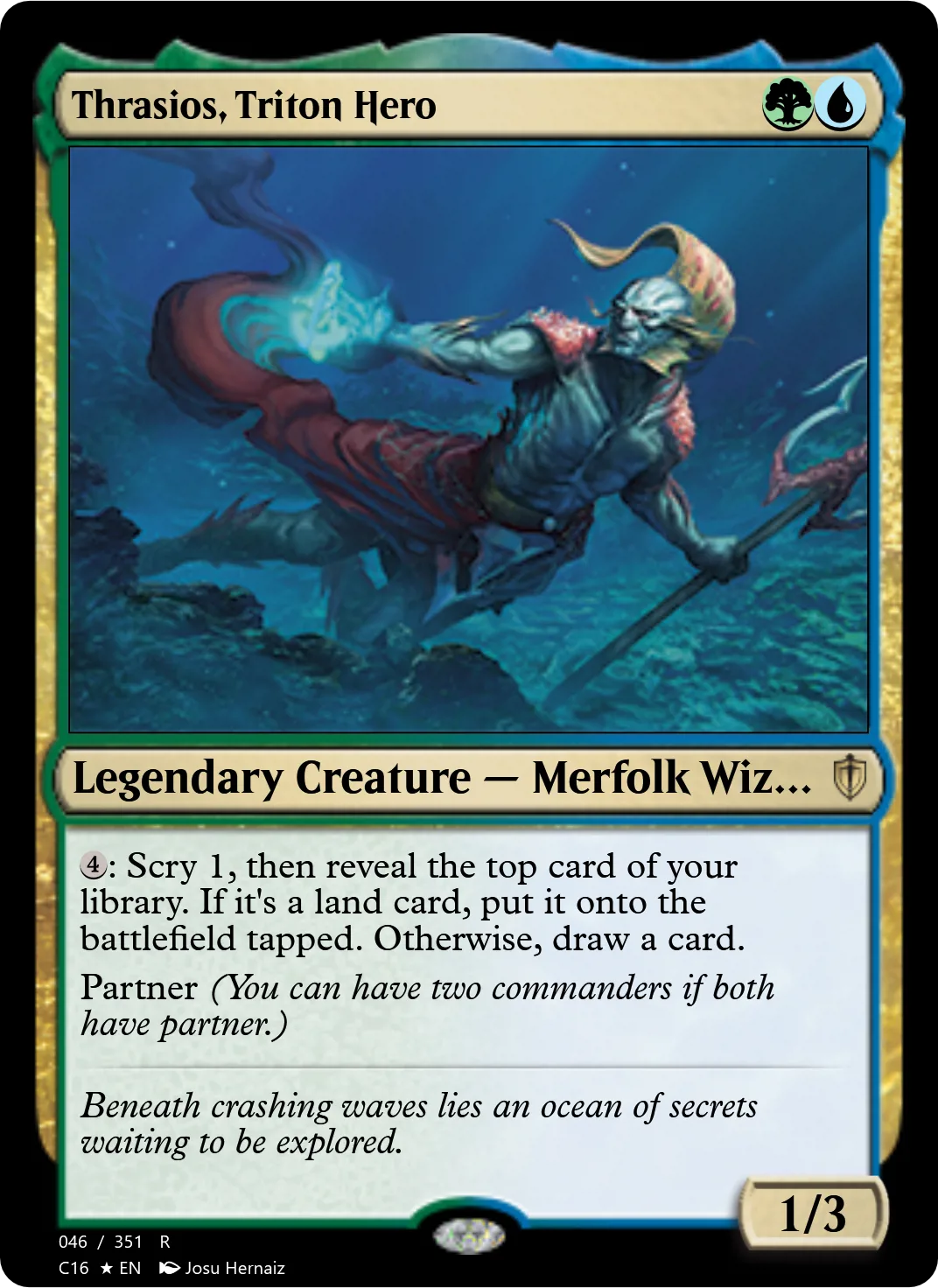 Thrasios, Triton Hero