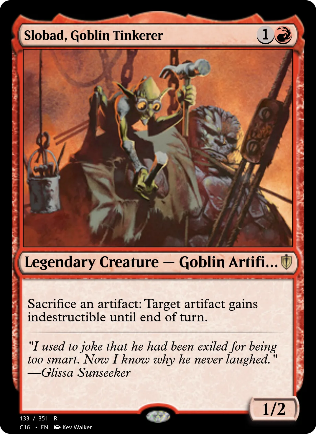 Slobad, Goblin Tinkerer