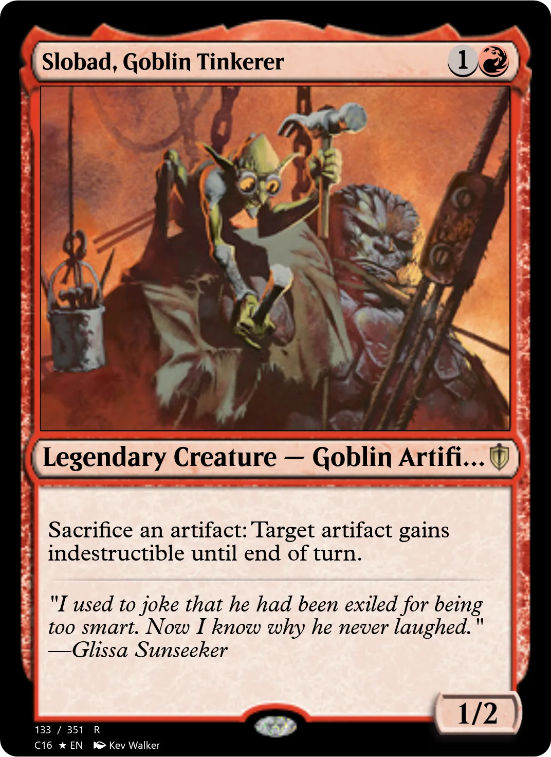 Slobad, Goblin Tinkerer