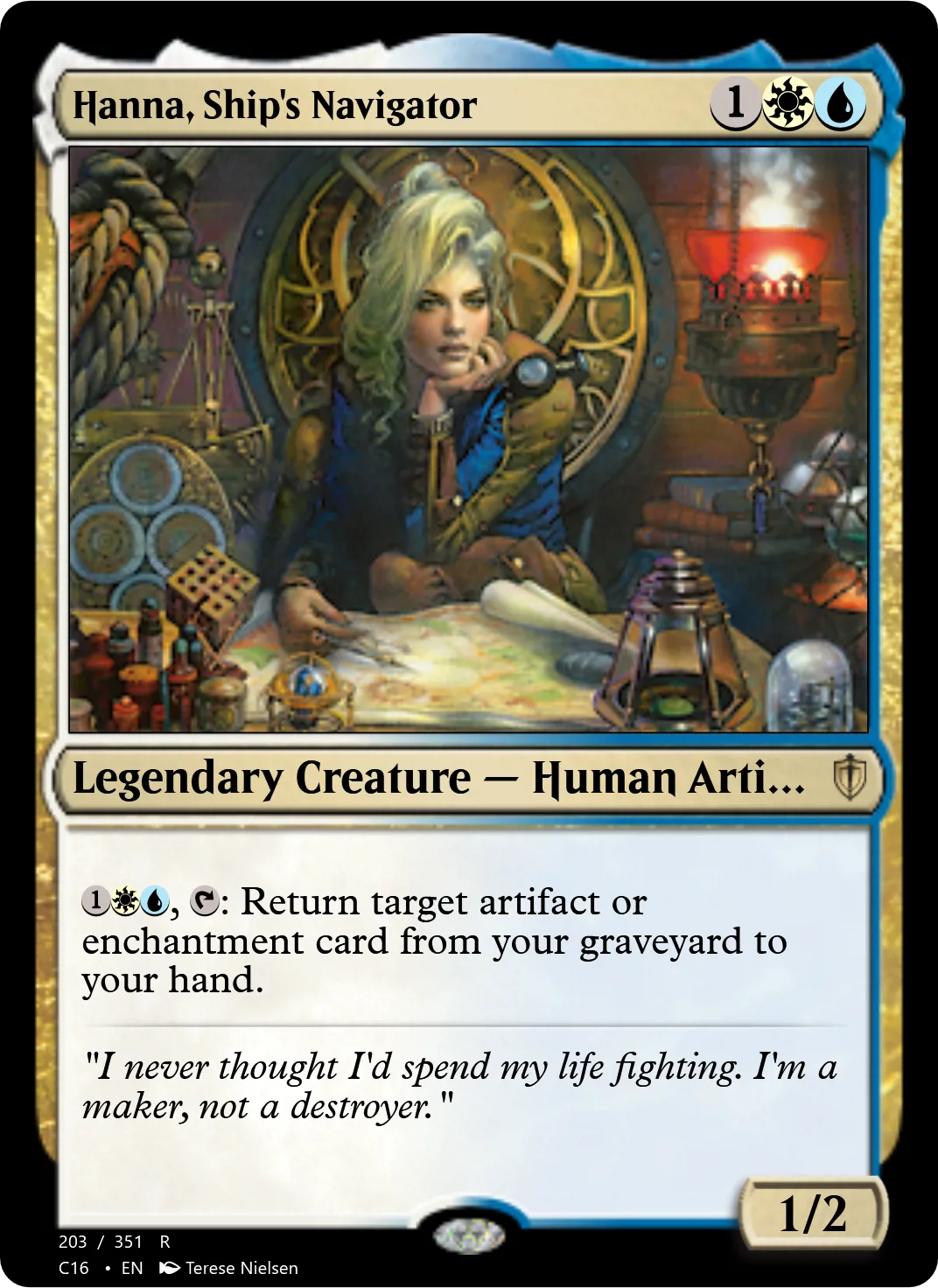 Hanna, Ship's Navigator